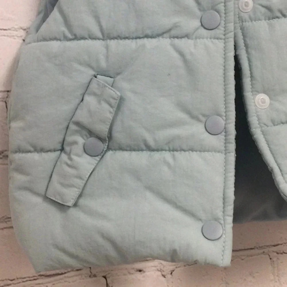 Jessica Simpson Light Blue Puffer Vest size 12M - Picture 2 of 5